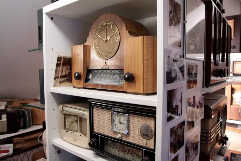 Sammlung alter Radios von Jörg Chowanetz
